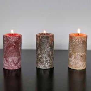 Autumn | Thanksgiving 2x3 1/2 Pillar Set | Gift | Holiday Set